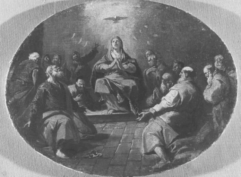 Duomo di S. Nicolò Vescovo, La discesa dello Spirito santo - Motta di Livenza, Treviso